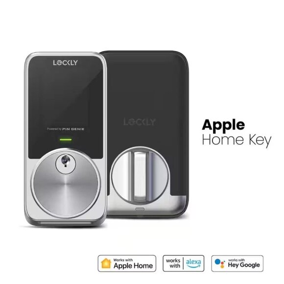 Lockly Pro Zeno Series Deadbolt WiFi Smart Lock Home Key Fingerprint Siri/Alexa - Picture 5 of 14